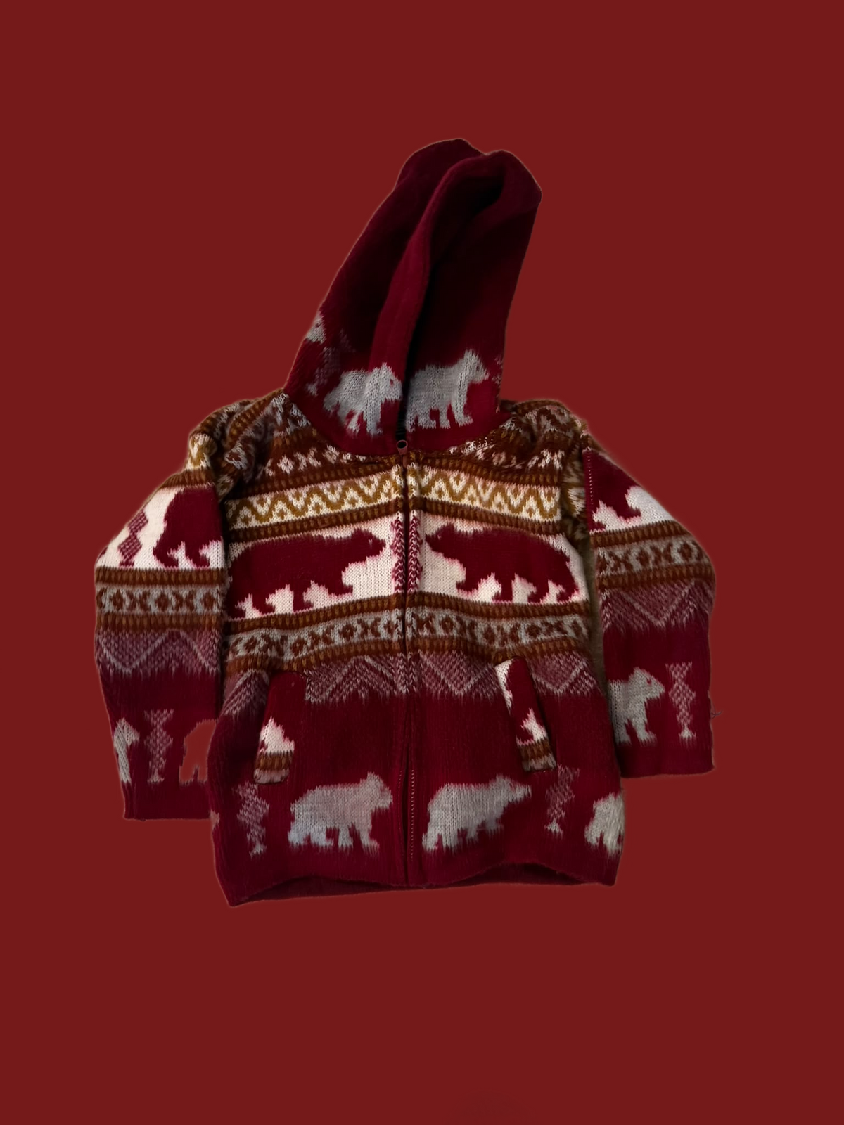 Alpaca Kids Bear Jacket
